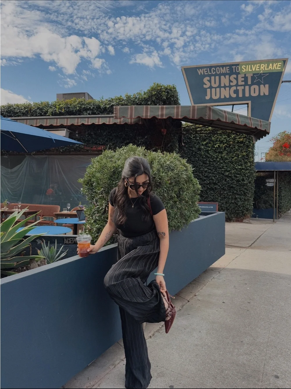 Lulu's Black High-Waist Pleated Wide-Leg Pants